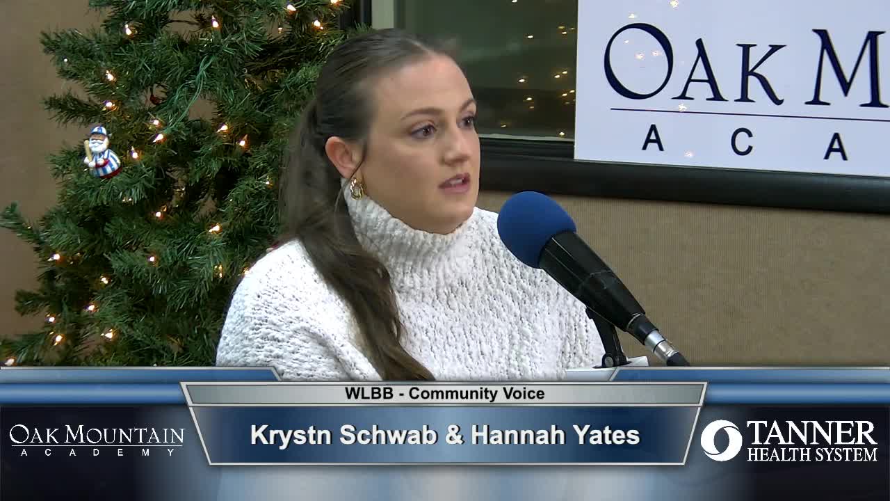 Community Voice 12/8/21Guest: Krystn Schwab & Hannah Yates with Guest Host Sara Claudia Cain