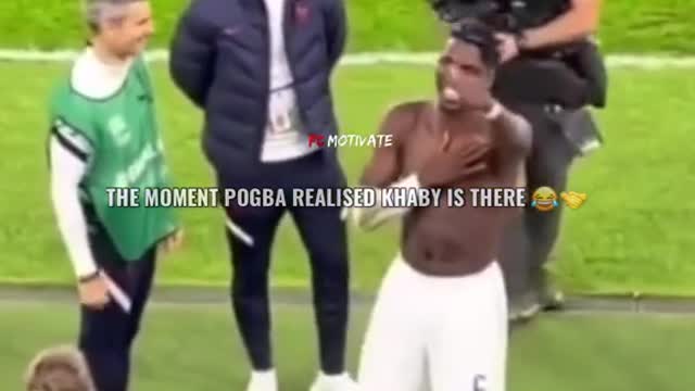 Pogba & Mbappe meet Khaby