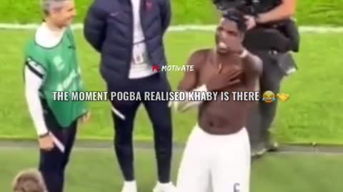 Pogba & Mbappe meet Khaby