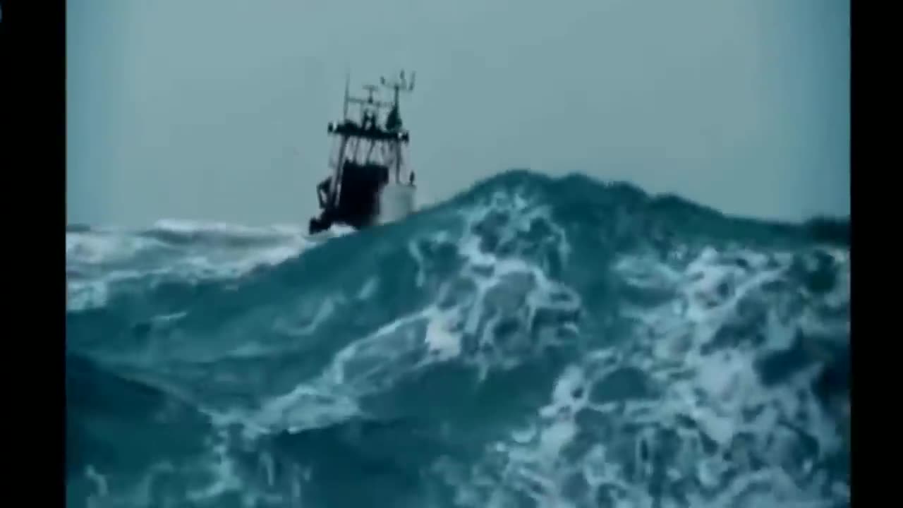 Storm at sea