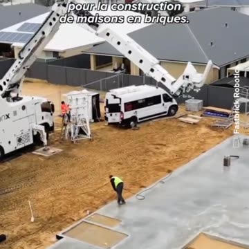 Francia nasce il primo camion automatizzato che costruisce case.