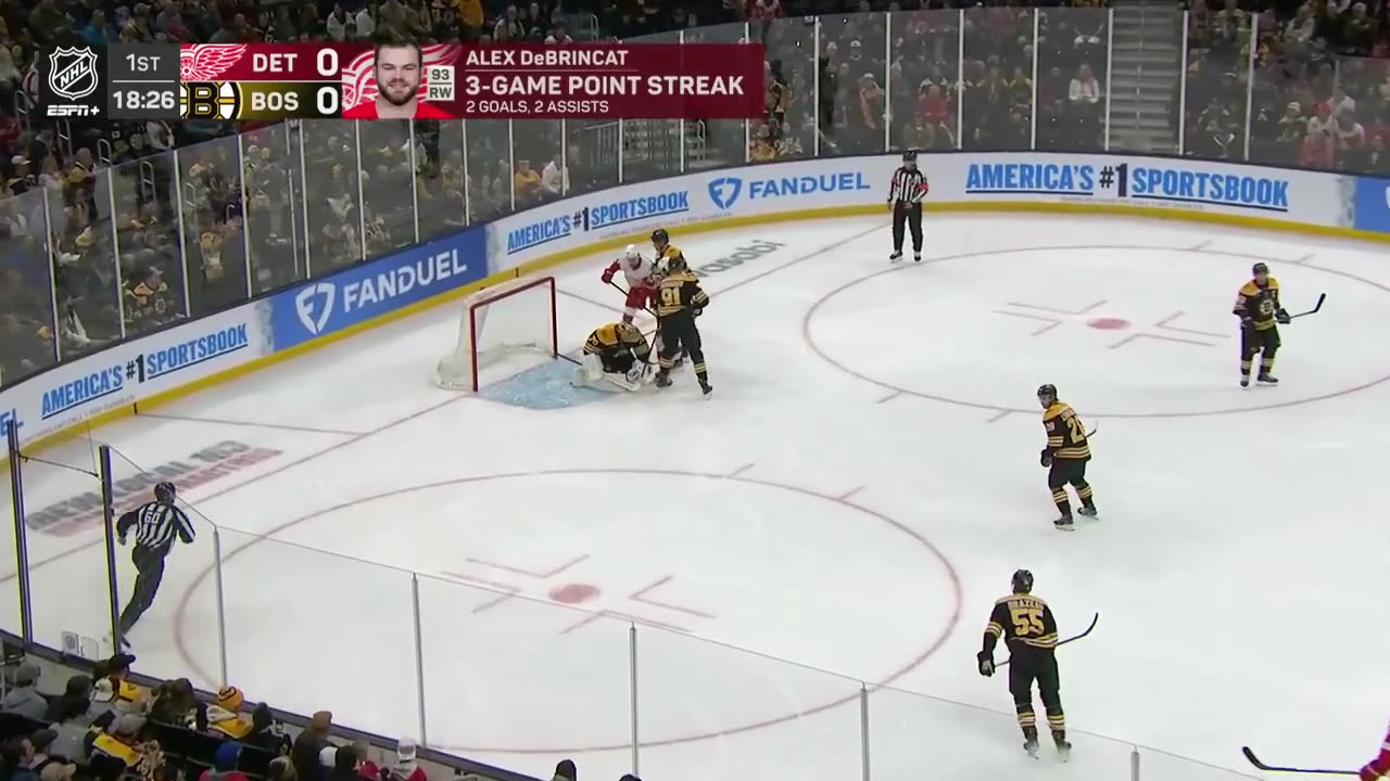 NHL Highlights | Red Wings vs. Bruins | December 03, 2024