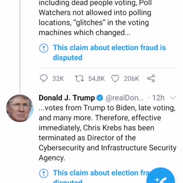 Chris Krebs - You're Fired!!