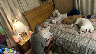 The Gospel Accourding to Mathew Chapter 3 Reading with Mom.