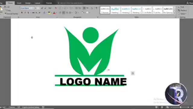 Logo Design on Ms Word