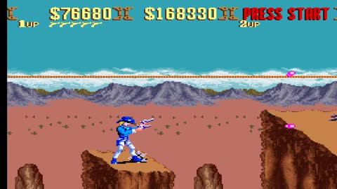 Zeroing Sunset Riders snes version with the character (BILLY).