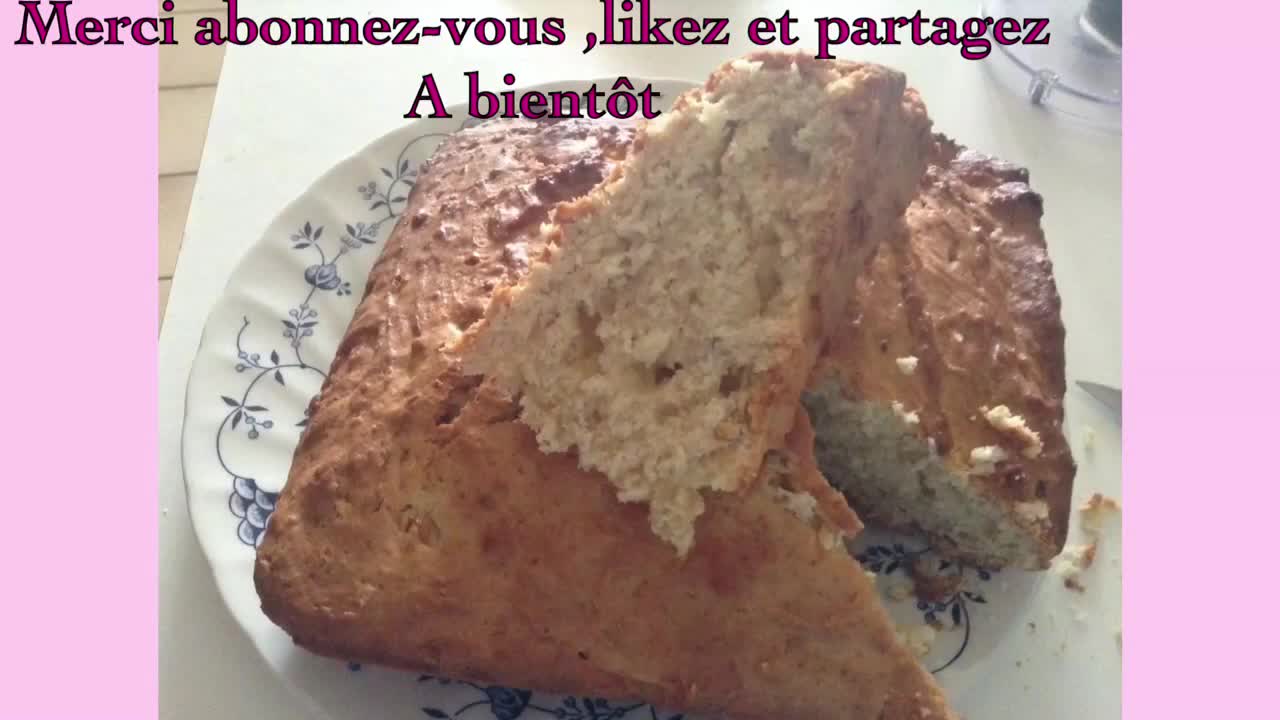 QUICK AND EASY BANANA BREAD RECIPE - RECETTE DE PAIN AUX BANANES RAPIDE ET FACILE