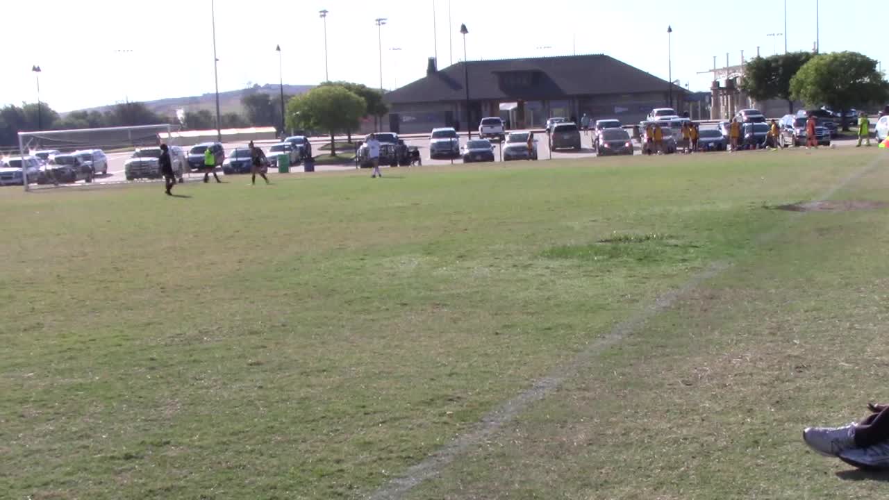 ECNL NTX RL Game 3 half 2 2021-22 season GU 17
