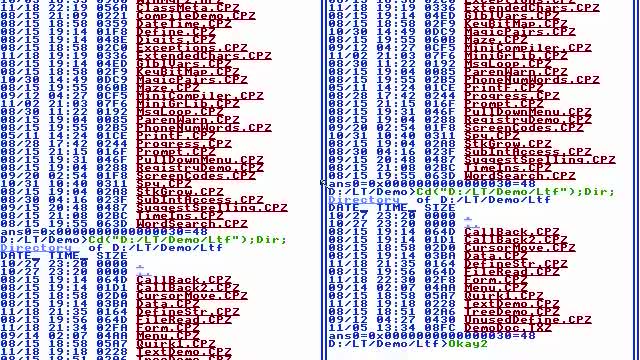 2010-11-19T08꞉01꞉00+00꞉00 - LoseThos Operating System Demo V6.18 Part 3 (xz1JJmRG7i0)