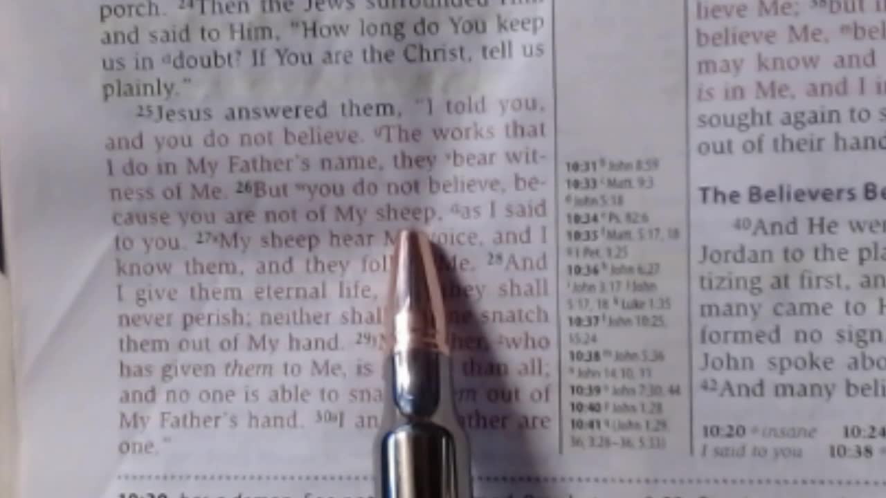 The Shepherd knows His sheep - 7-1-2021 - John 10:22-30 NKJV