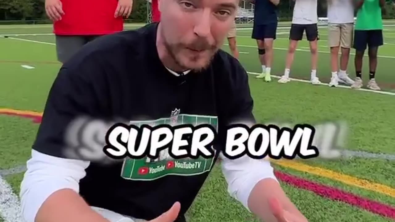 Could you make this field Goal For super Bowl Trick #partner