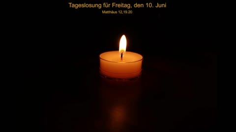 Tageslosung für Freitag, den 10. Juni