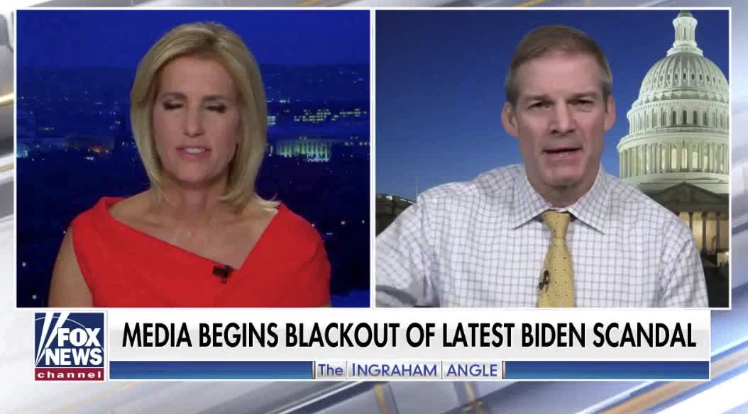 Rep. Jim Jordan on The Ingraham Angle 12.11.2020