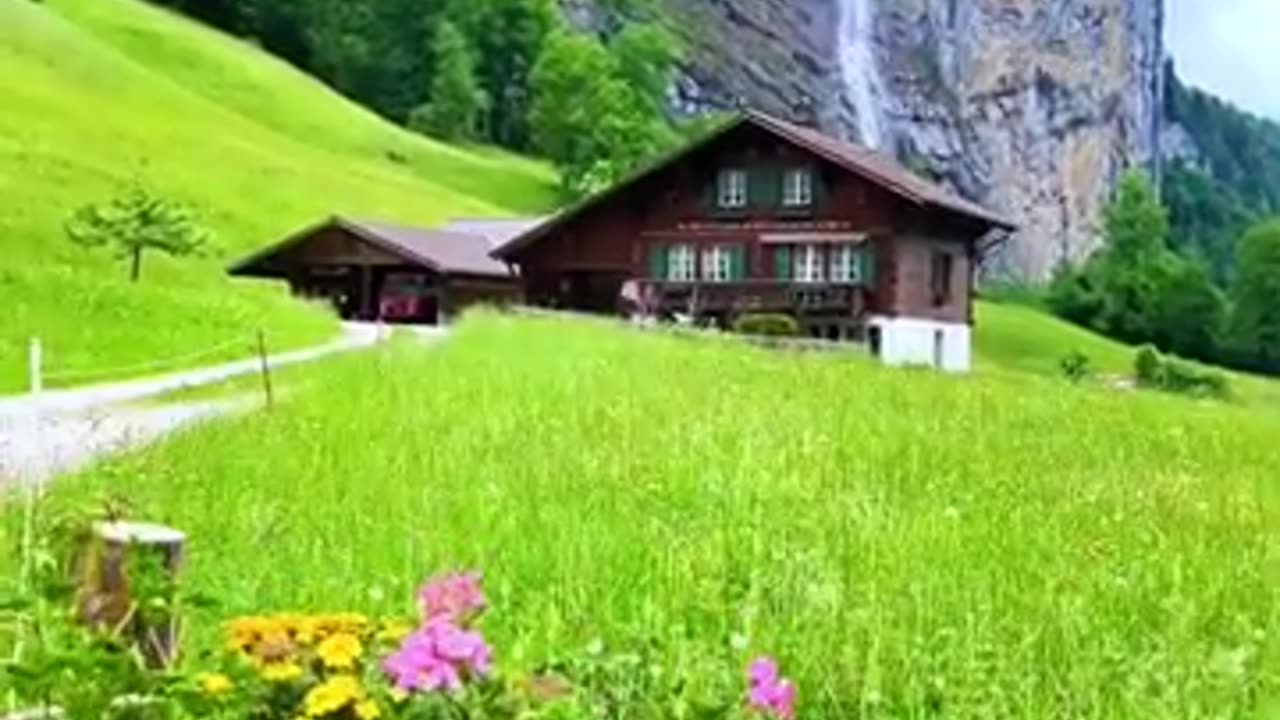 Beautiful nature scenery of Switzerland