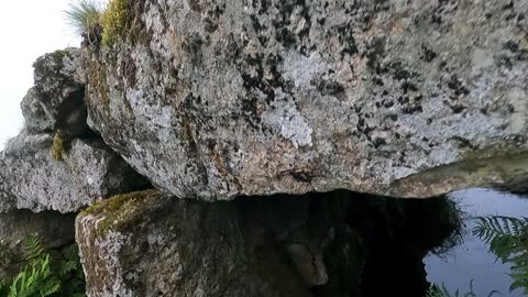 Go pro showing the brook