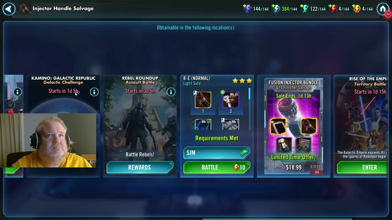 Star Wars Galaxy of Heroes Day by Day - Day 485