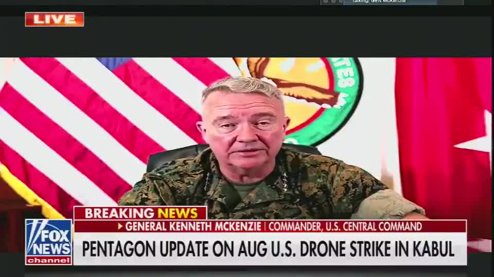 General McKenzie: As many as 10 civilians, including up to 7 children killed in US strike on ISIS