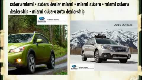 miami subaru dealership