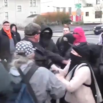 Antifa Meets REAL Patriots