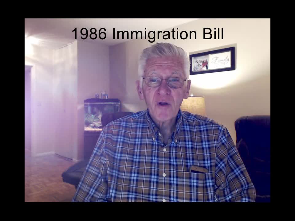 The 1986 Immigration bill