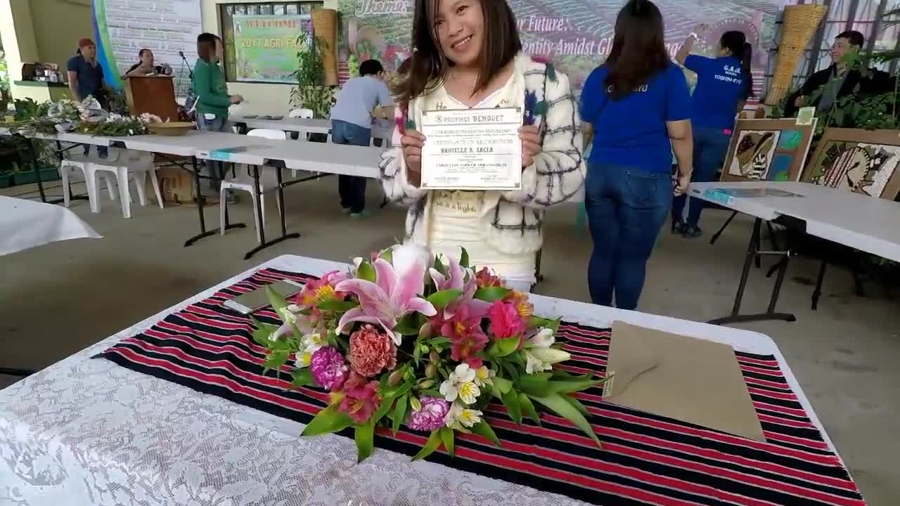 Table Flower Arrangement Competition Adivay 2017