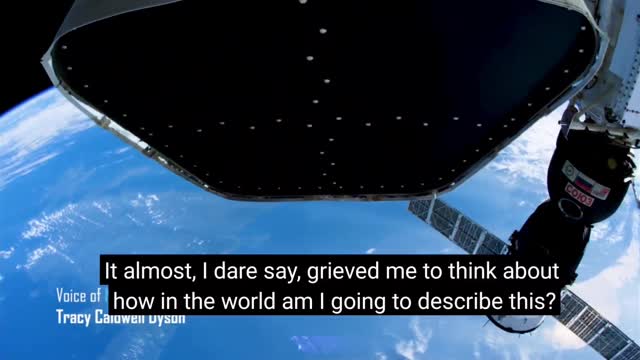 Astronaut describe earth from their perspective