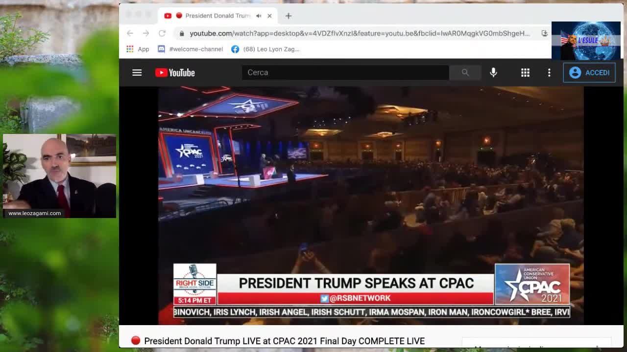 OGGI IL RITORNO DI TRUMP MENTRE GLI ITALIANI SEMPRE PIU PRIGIONIERI DI UNA REPUBBLICA CRIMINALE