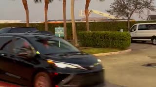 Canadian PM Justin Trudeau arrives at Mar-a-Lago following Trump tariff threat