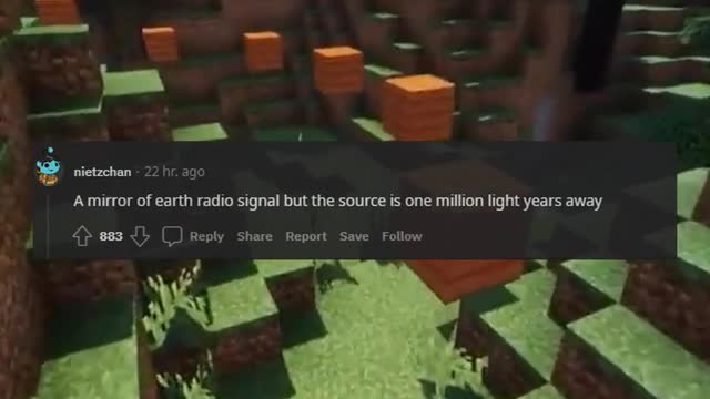 The most terrifying message from space?!