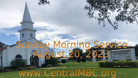 Morning Sermon at Central MBC