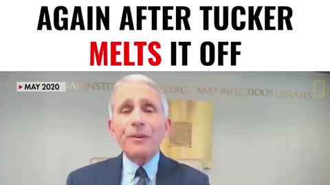 Benny Johnson: TUCKER Melts Fauci's Face Off With Facts