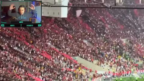 Argentino Fica Emprecionado Com O Espetáculo Que É A Torcida Do Flamengo!