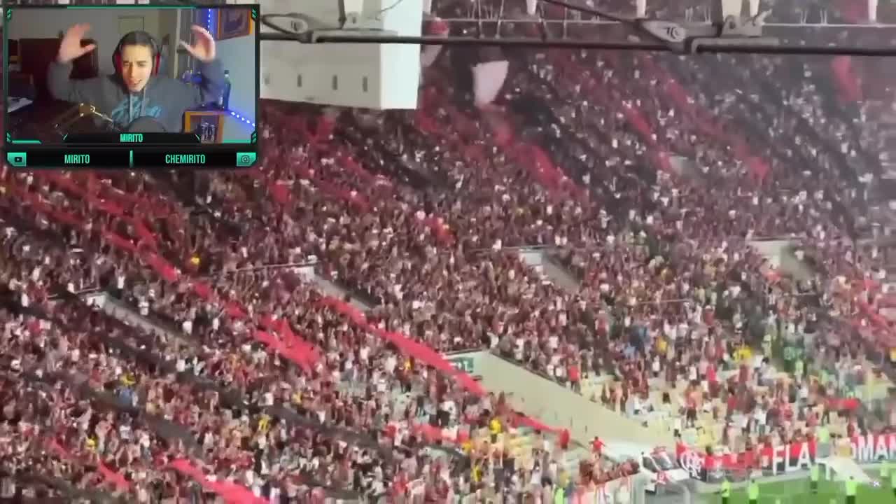 Argentino Fica Emprecionado Com O Espetáculo Que É A Torcida Do Flamengo!