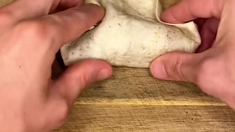 Chocolate, peanut butter and banana snack wrap!!