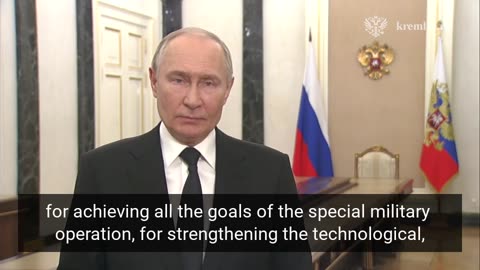 PutinVideo message on the occasion of Security Service Worker Day