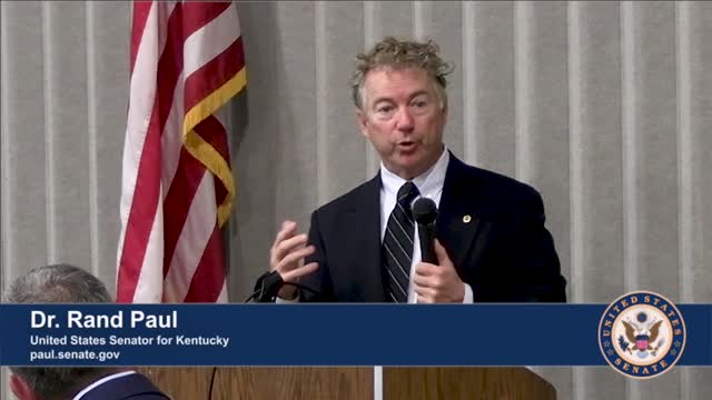 Dr. Rand Paul Delivers Remarks at the Bourbon County Chamber Lunch - April 11, 2022