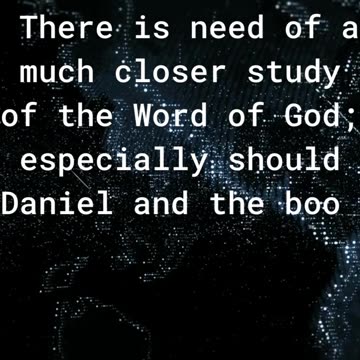 Study the Books of Daniel and Revelation Especially