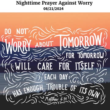 Nighttime Prayer against Worry #youtubeshorts #grace #jesus #mercy #faith #fyp #trust #joy #love