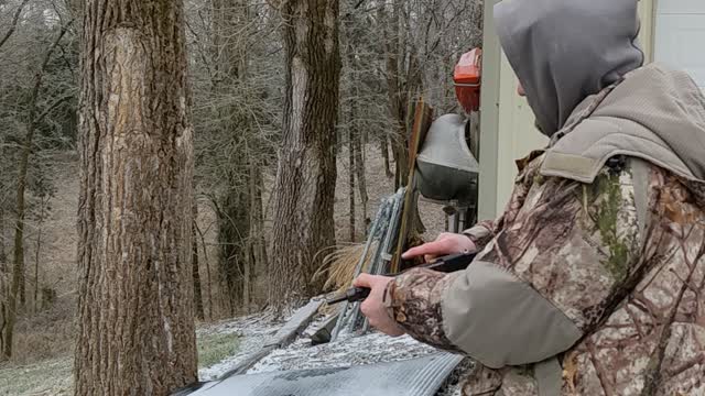 Testing the VZ61 Pistol