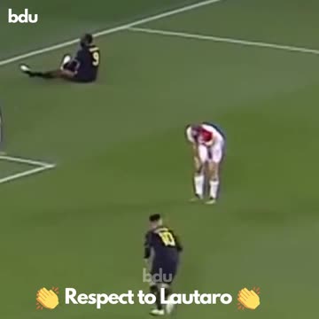 👏 Respect To Lautaro 👏 #shorts #lukaku