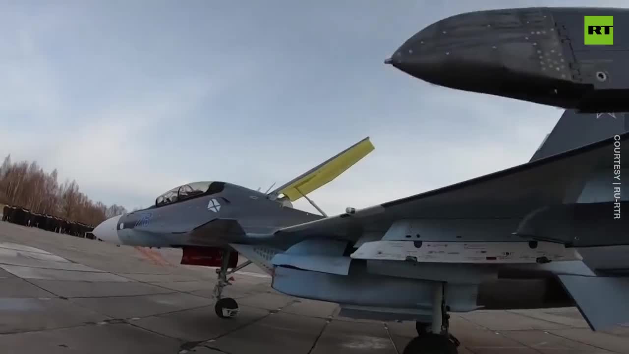 Russia’s new Sukhoi SU-30SM2 fighter jets – Watch