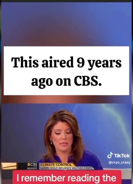 Weather Manipulation >> Weather Warfare