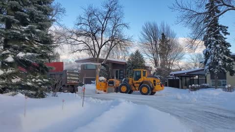 The streets are a mess. Clean up and decompress