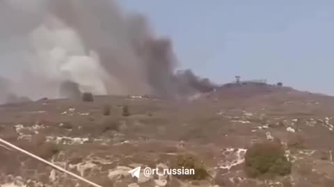 Video of Hezbollah's attack on an Israeli checkpoint.