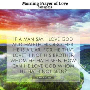 Morning Prayer of Love #youtubeshorts #grace #jesus #mercy #faith #fyp #blessed #love #trust #joy