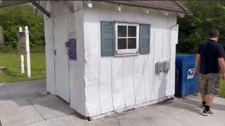 The smallest Post Office in the United States of America