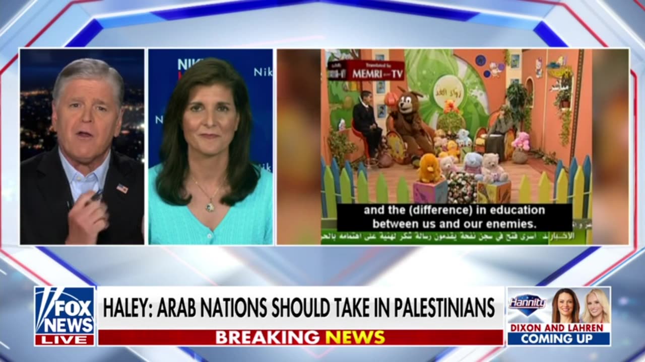 Hamas-supporting countries should take Palestinian refugees: Nikki Haley