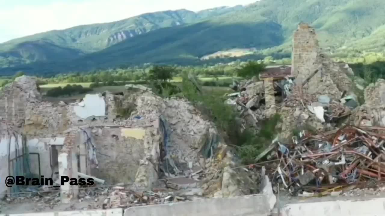 Amatrice a 6 anni dal terremoto.