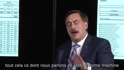 Mike Lindell Absolute Proof of election fraud Avec les sous-titres en français !!!