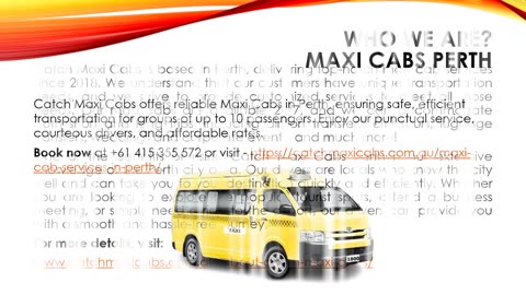 Maxi Cabs Perth